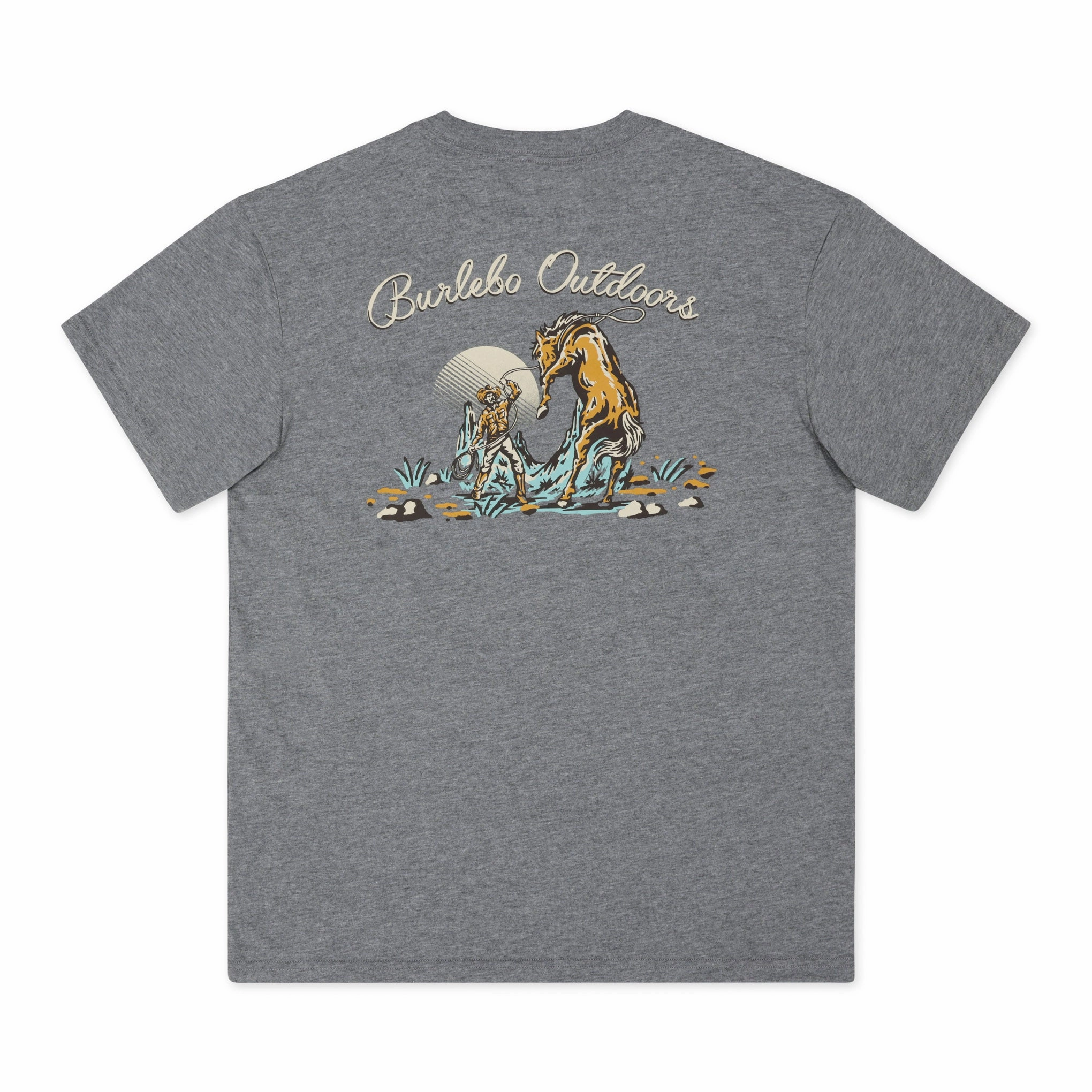SS - Cowboy Up - Dark Heather Grey