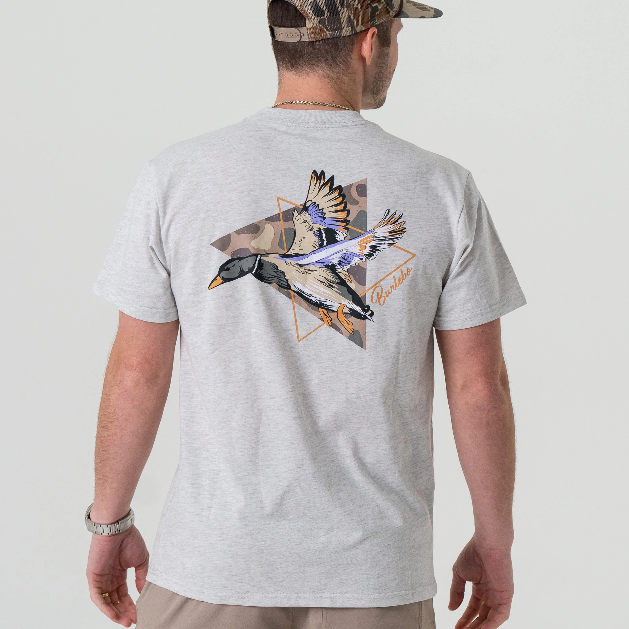SS - Pintail Triangle Duck - Heather Ash Grey