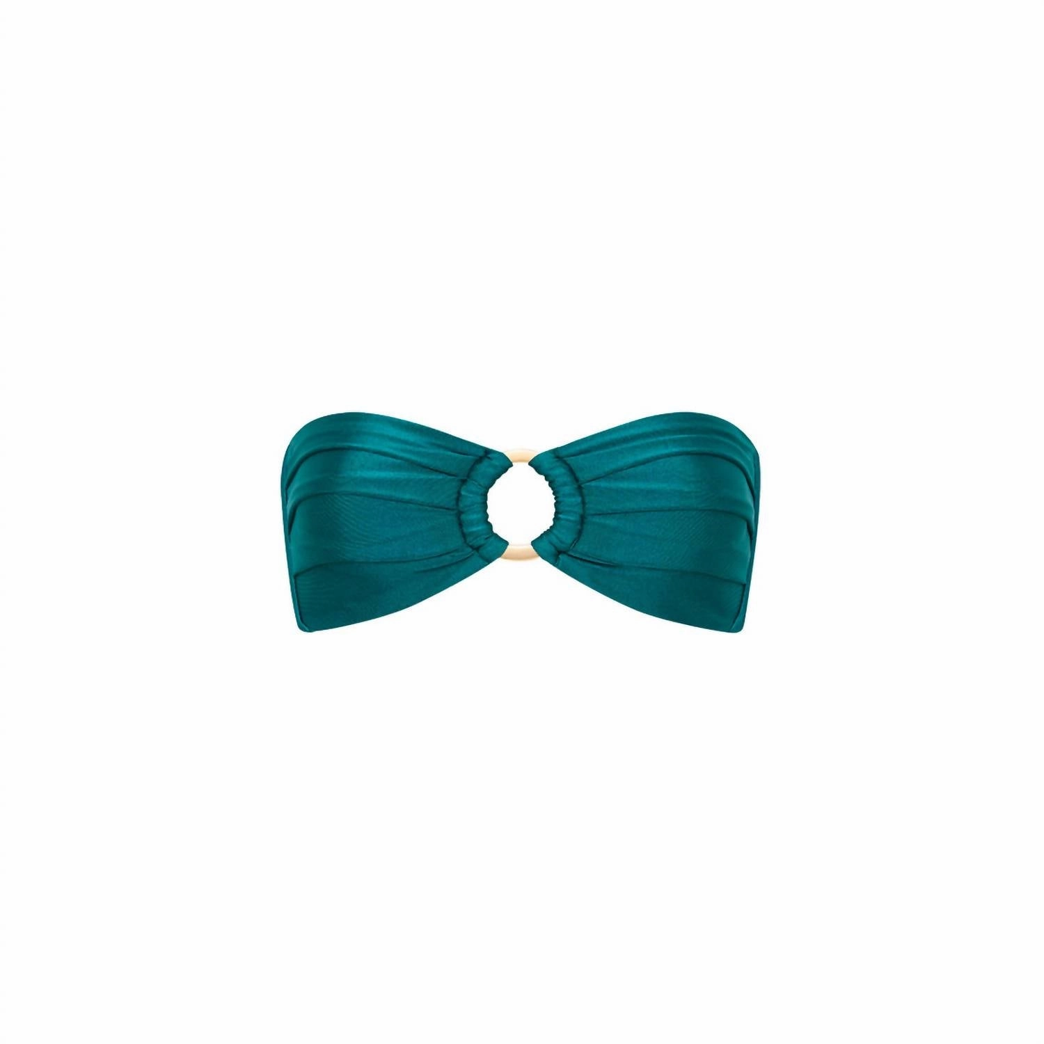 Strapless Bandeau Top In Cenote