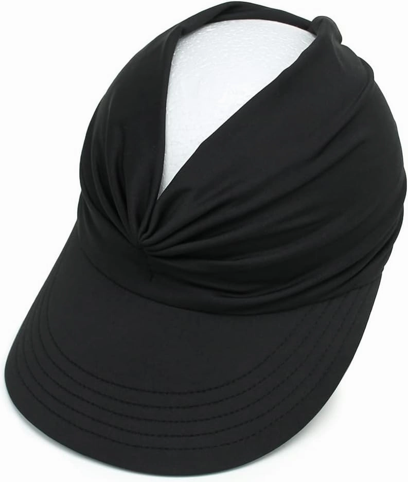 Sun Hat Women Sun Beach Visor Cap UV Protection with Wide Brim for Sports Beach Golf Hiking