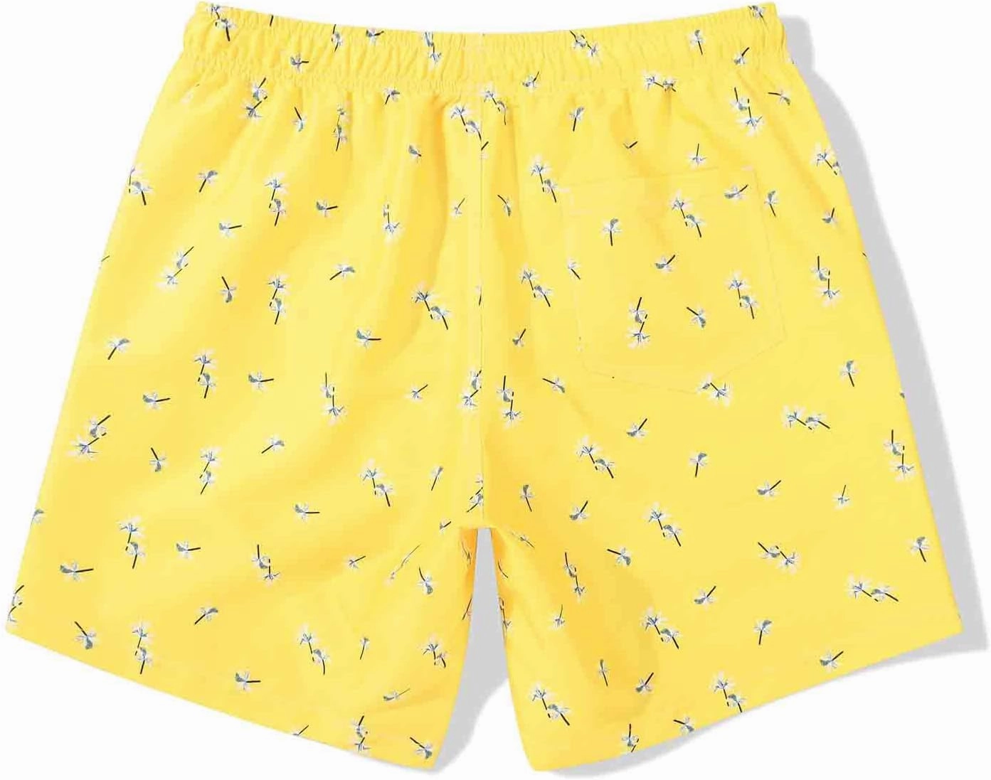 SUNDAY ROSE 3 Pack Mens Swim Trunks with Mesh Lining Quick Dry Swim Shorts Bathing Suit for Men