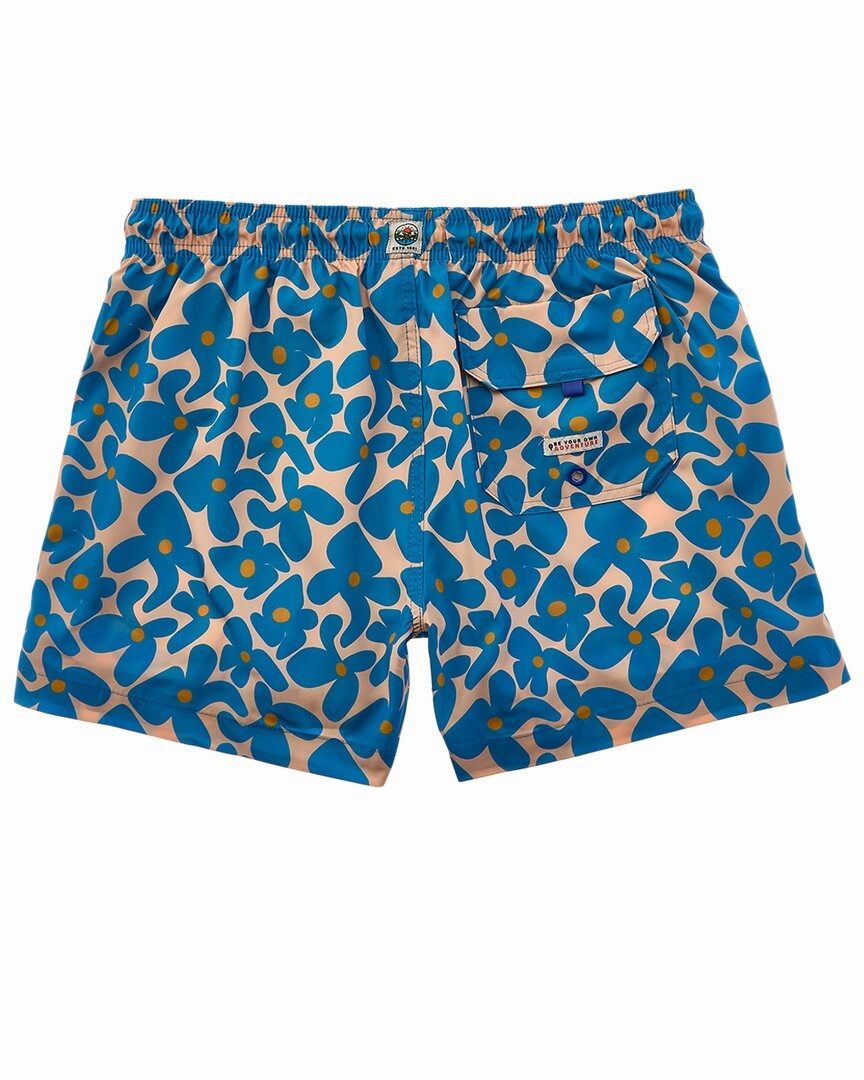 Sunset and Vine Microfiber Woven Printed Swim Trunk