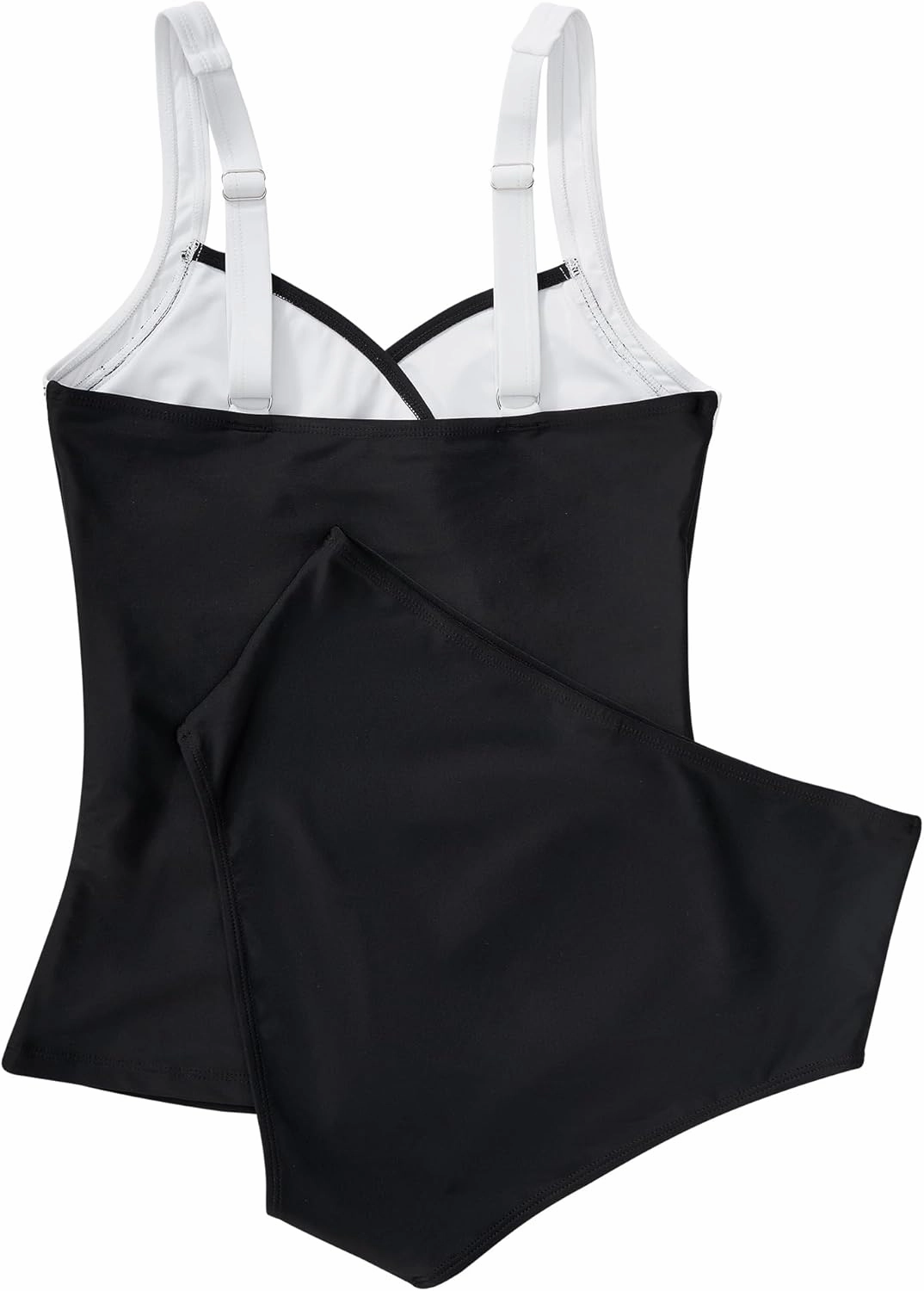 SUUKSESS Women Sexy Twist Push Up Tankini Swimsuit Tummy Control Bathing Suits