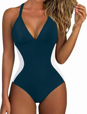 SUUKSESS Women Slimming Tummy Control One Piece Swimsuit Sexy Bathing Suit