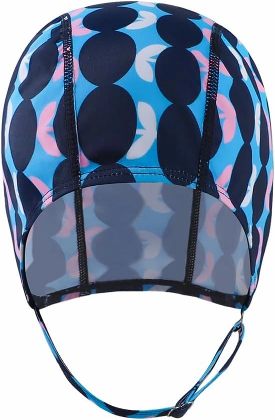 Swim Caps with Chin Strap for Women Men Long Short Hair Swimming Caps Soft Comfortable Stretch Fabric Swim Hat