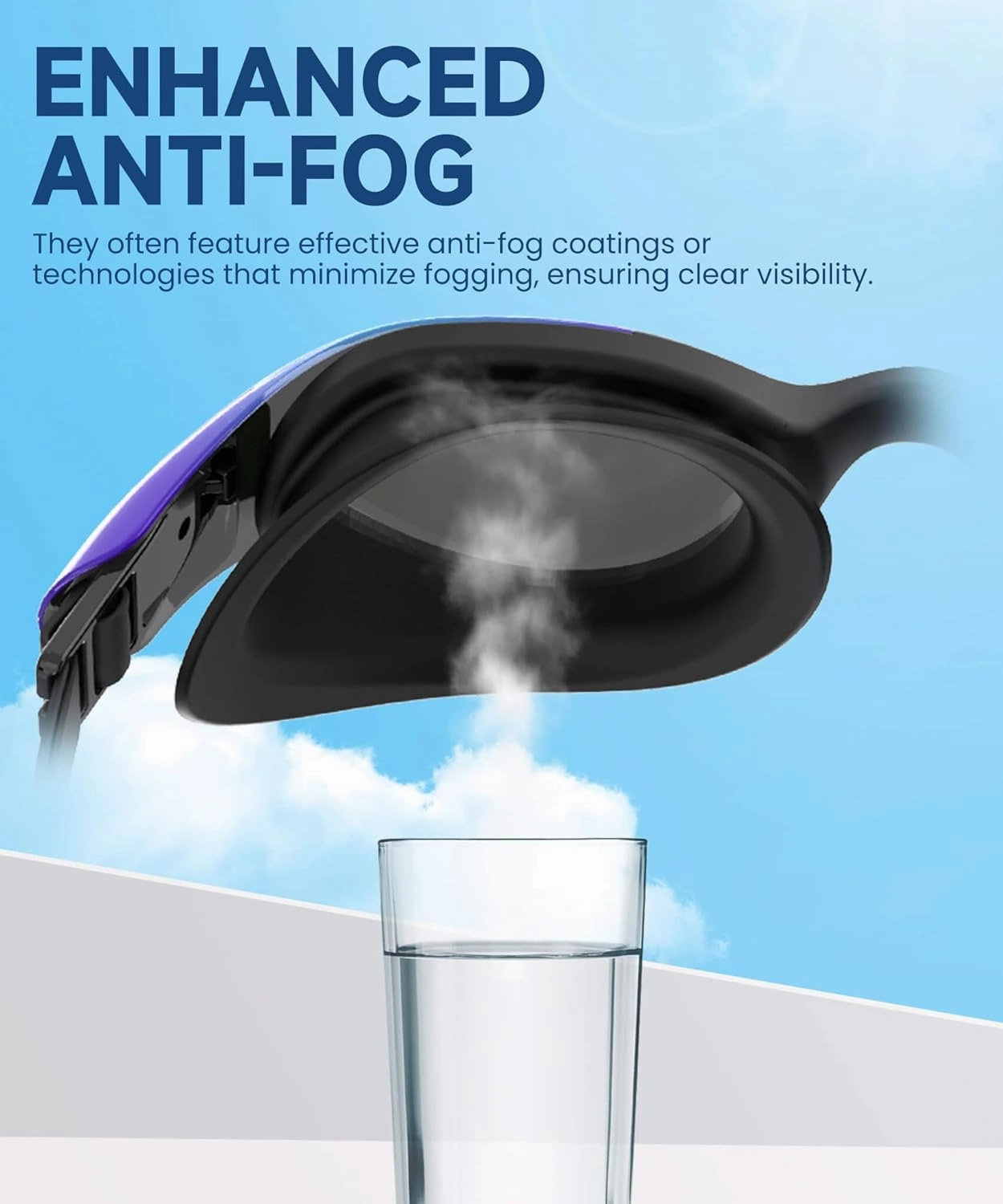 Swim-Goggles Men Goggles-Swimming-Adult Women: 3 Pack Unisex Anti-Fog Youth Swim Glasses Training UV400 Protection