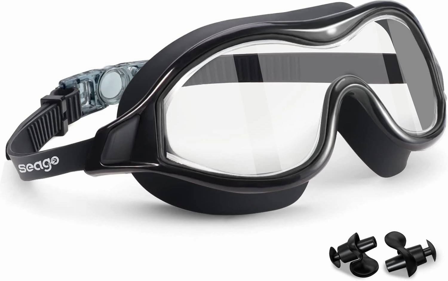 Swim Goggles No Leaking Anti-Fog Pool Goggles Swimming Goggles for Adult Men Women Youth, UV Protection 180 Clear Vision
