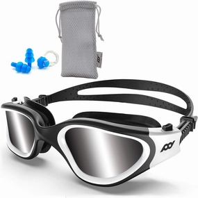 Swim Goggles, Polarized Swimming Goggles Anti-fog for Adult Men Women