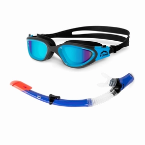 Swim Goggles, Polarized Swimming Goggles Anti-Fog for Adult Men WomenBlue