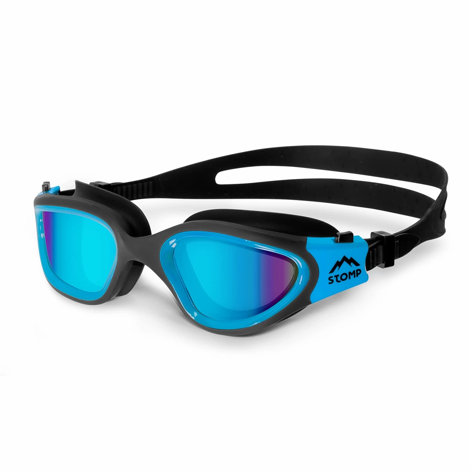 Swim Goggles, Polarized Swimming Goggles Anti-Fog for Adult Men WomenBlue