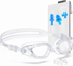 Swim Goggles,W2 Swimming Goggles for Adult Men Women, Anti-fog UV Protection No Leaking