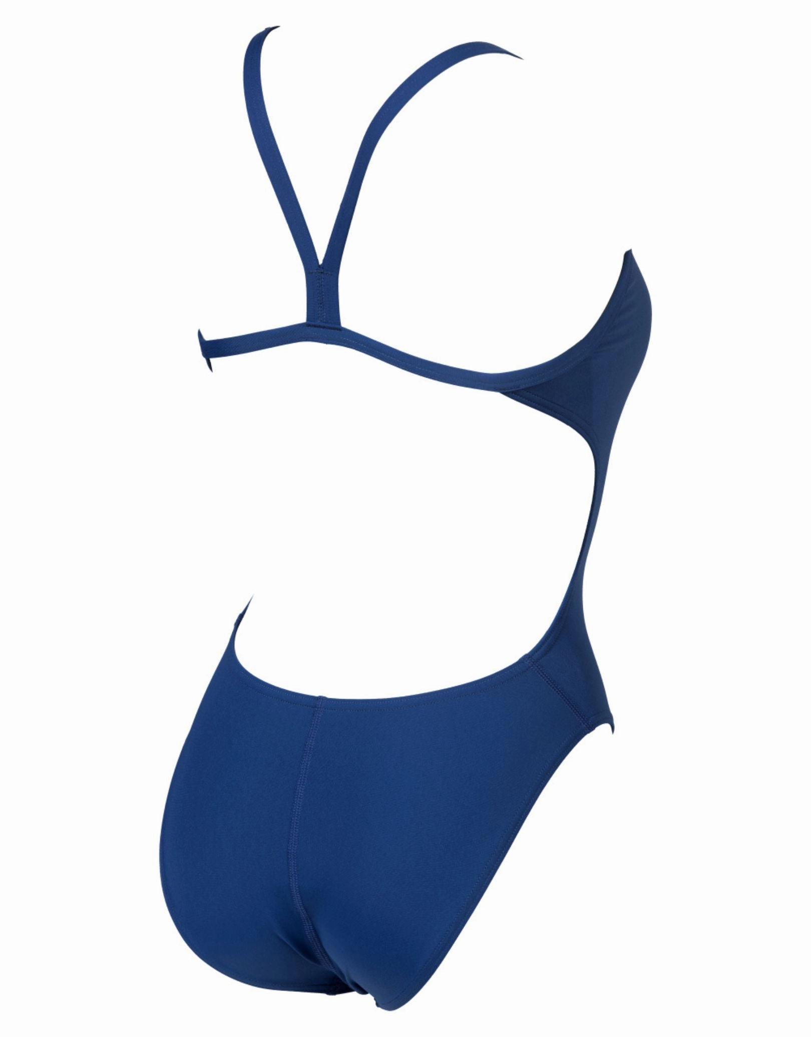 Team Challenge Solid Swimsuit - Navy/White
