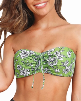 Tempt Me Women Bandeau Bikini Top Strapless Swim Tops Tube Halter Swimsuit Top Only