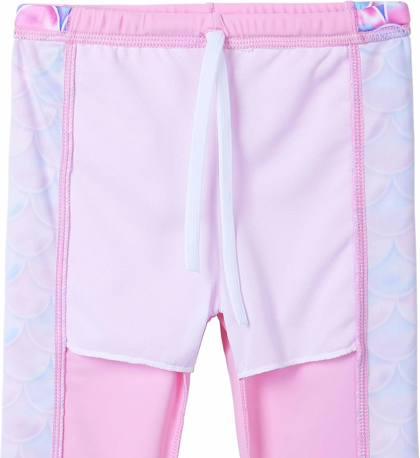TFJH E Girls Long Sleeve Swimsuit Two Piece Swimwear 3-12 Years UPF 50  Sunsuits
