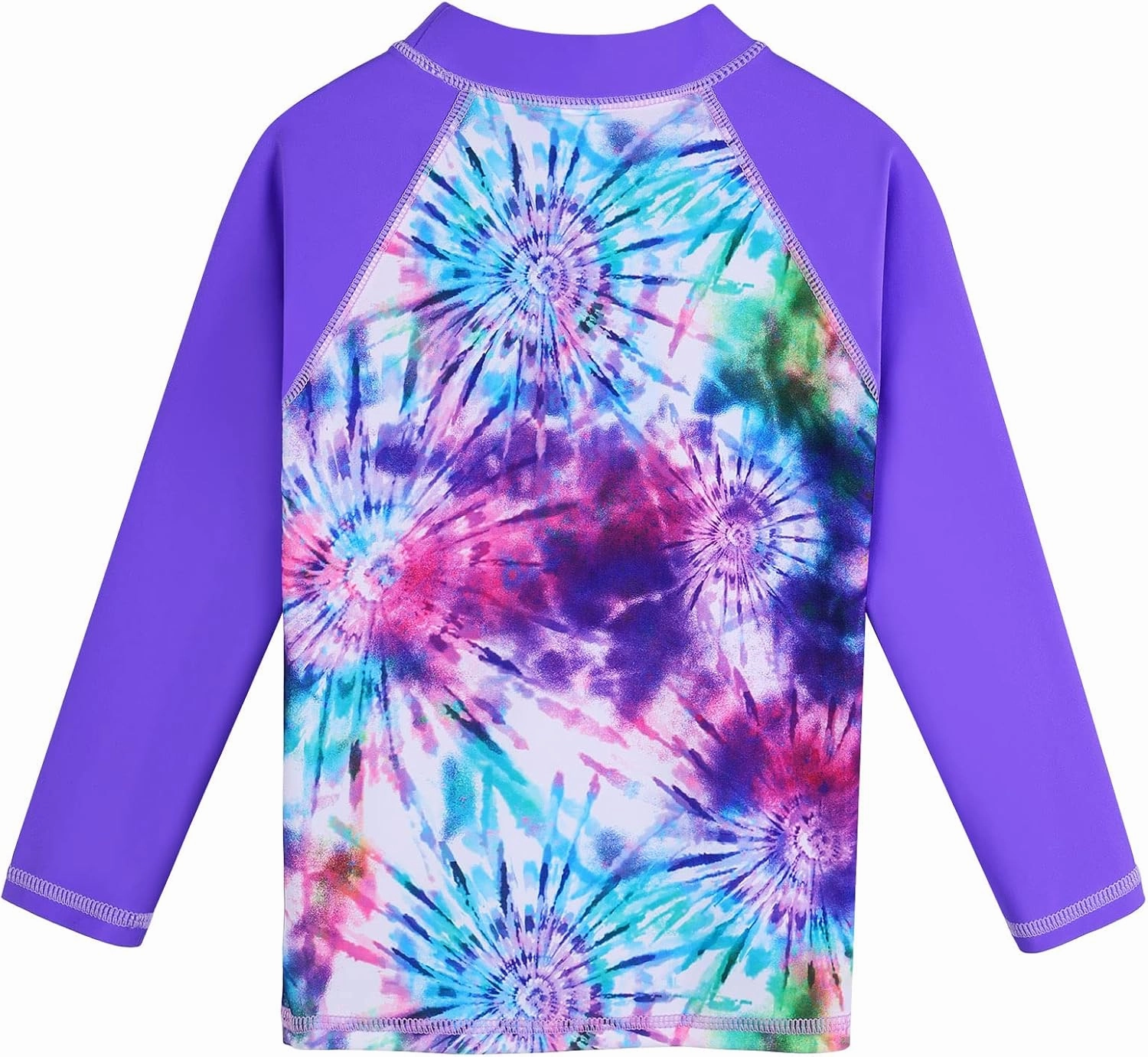 TFJH E Girls Swimsuit UPF 50  UV Two Piece Long Sleeve Swimwear Rash Guard Sets 3-12Y