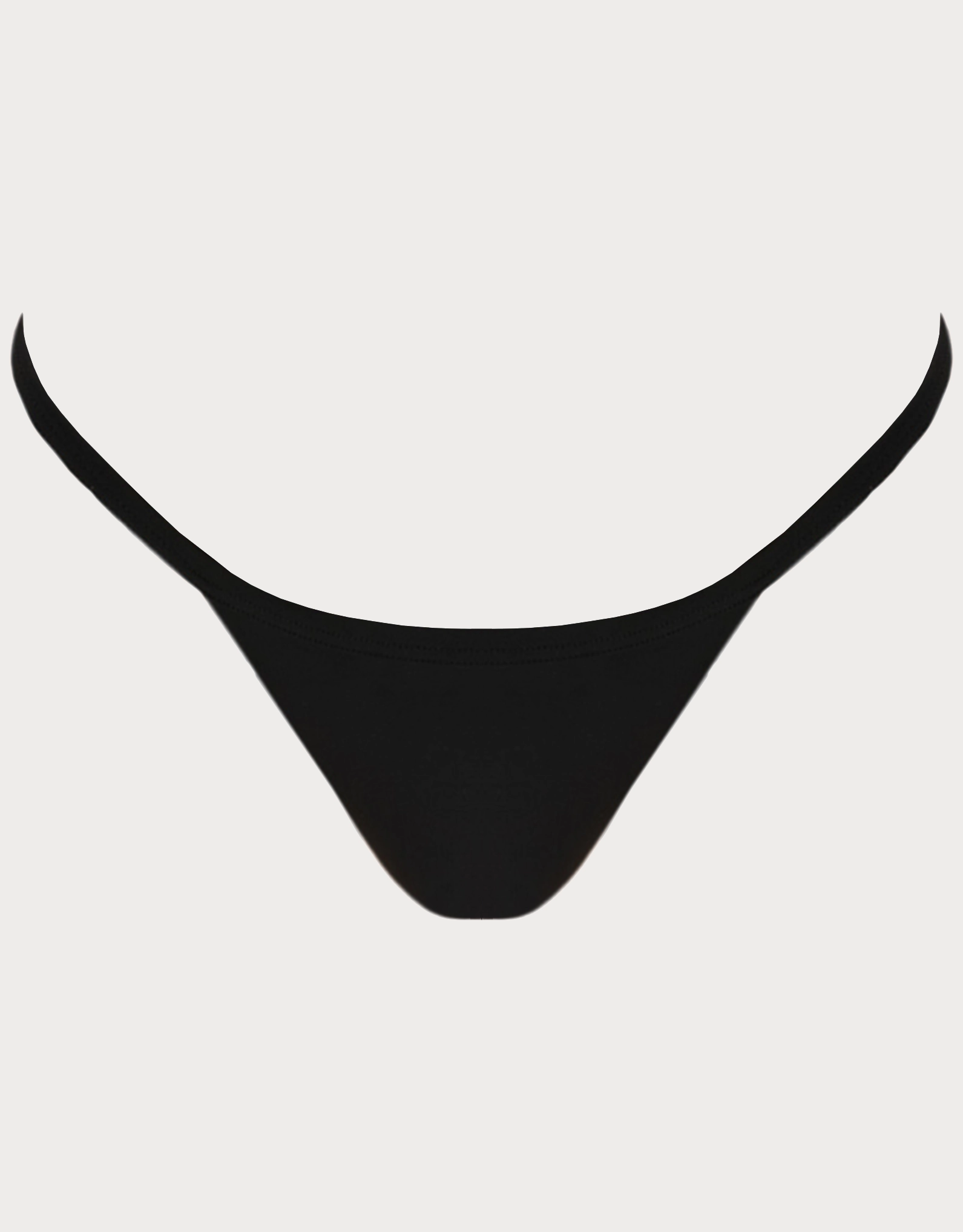The Bare Bikini Bottom Black