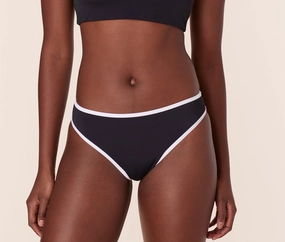 The Bells Bikini Bottom - Eco Nylon - Black