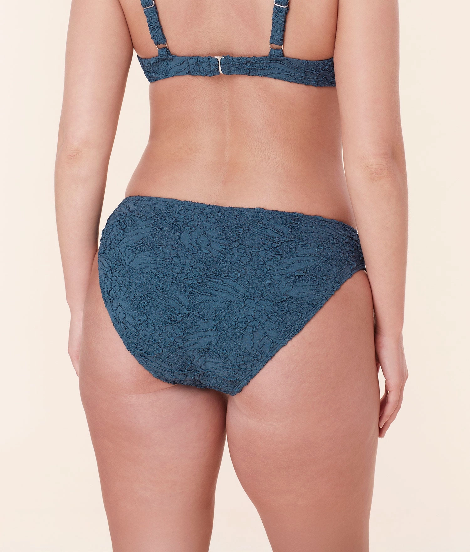 The Classic Bikini Bottom - Popcorn Floral - Stargazer