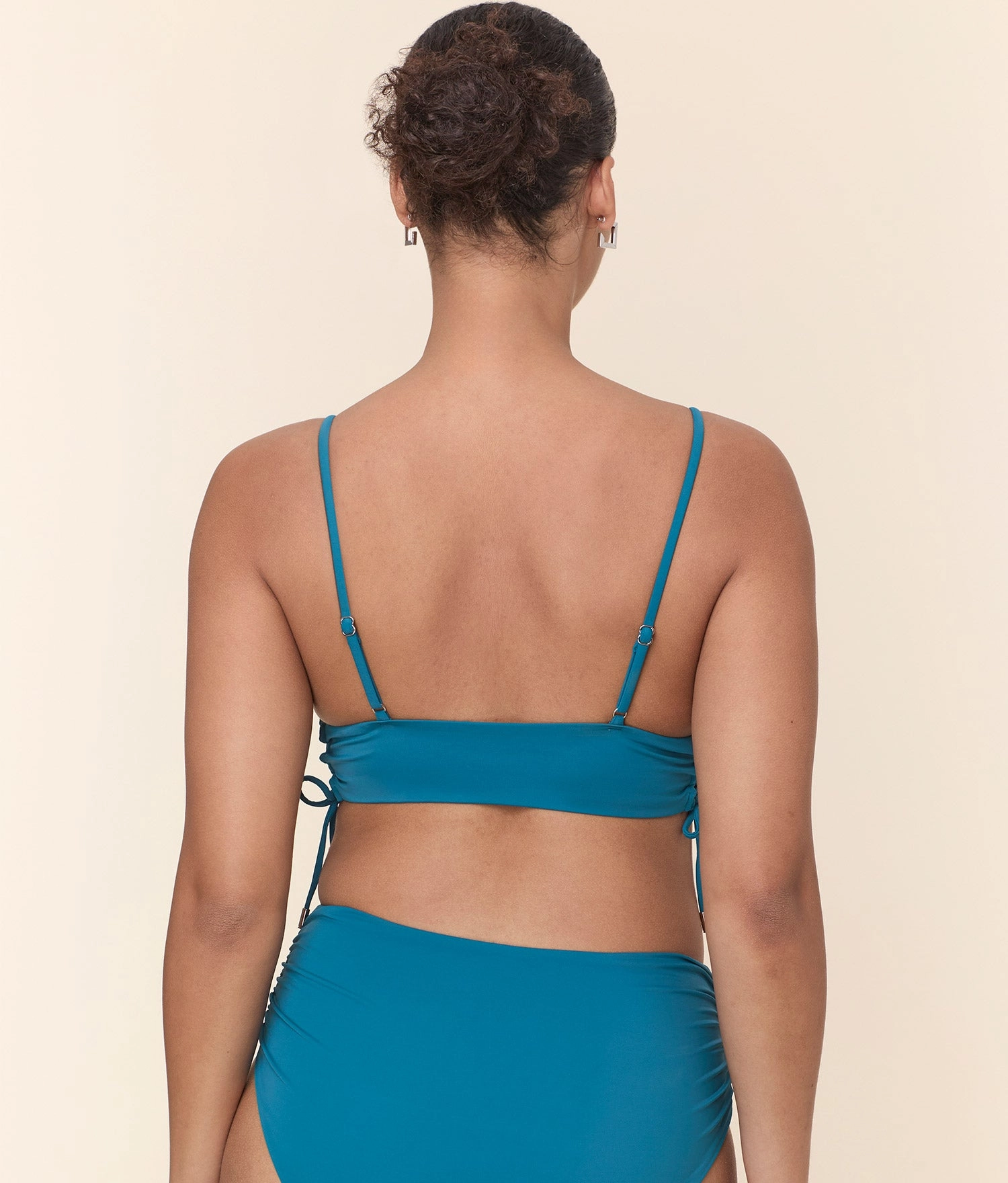 The Elba Bikini Top - Eco Nylon - Ocean
