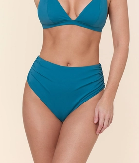 The Sicily Bikini Bottom - Eco Nylon - Ocean
