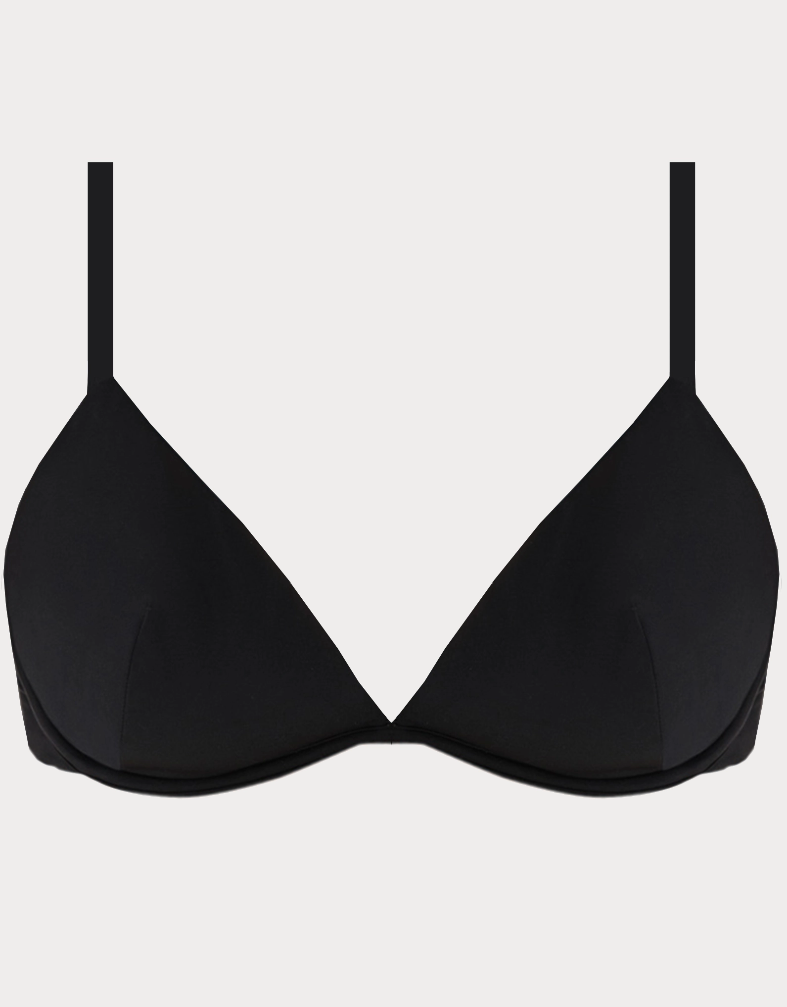 The Triangle Bikini Top Black, DD - G Cup