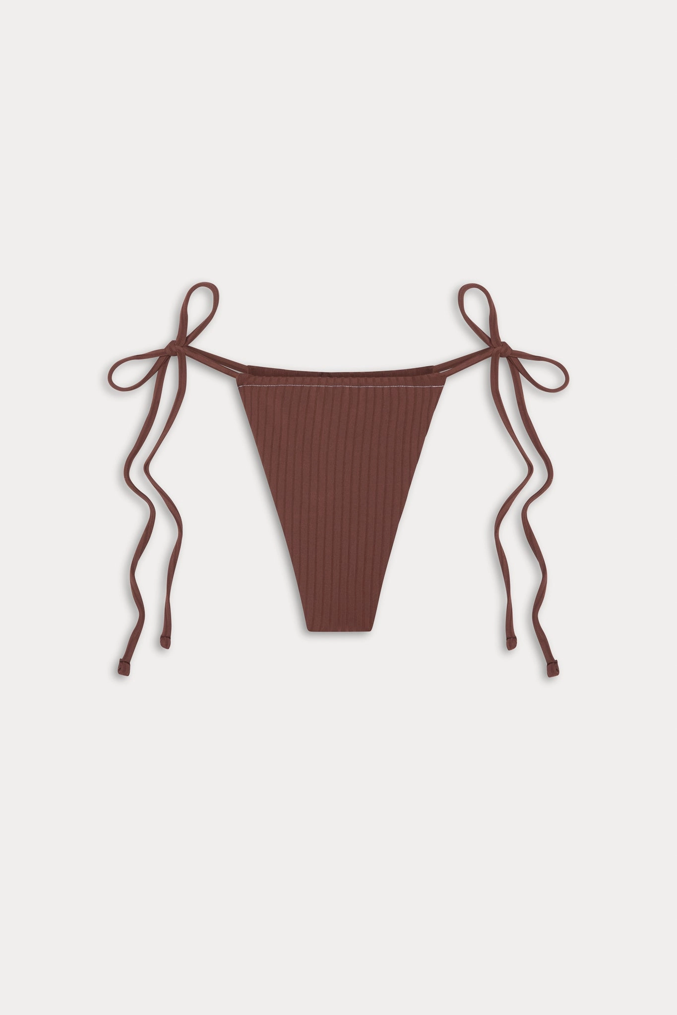 Tia Skimpy String Bikini Bottom - Brown Sugar