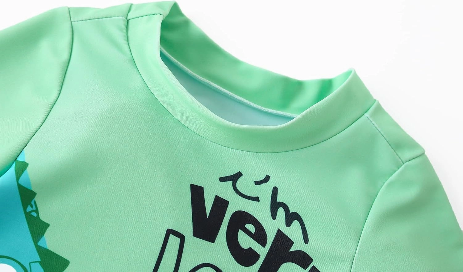 Toddler Boy Swimsuit 3 Piece Boys Swim Set Short Sleeve Boys Swim Shirt Boys Swim Trunks Rash Guard Bathing Suits