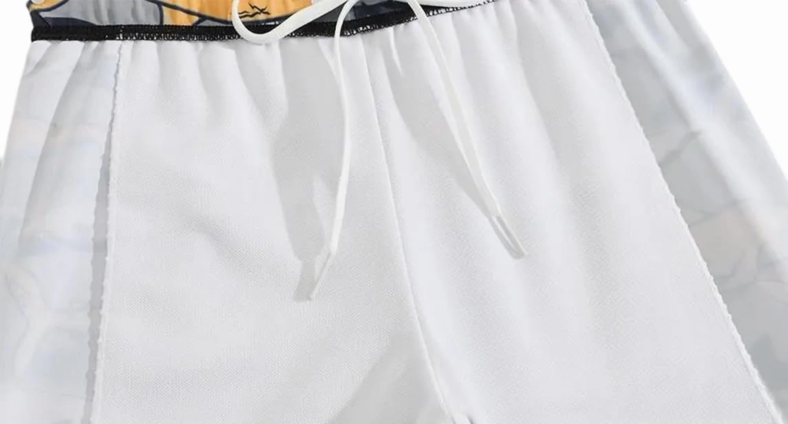 Toddler Boy Swimsuit 3 Piece Boys Swim Set Short Sleeve Swimming Shirt Trunks Outfit Baby Rash Guard Bathing Suits