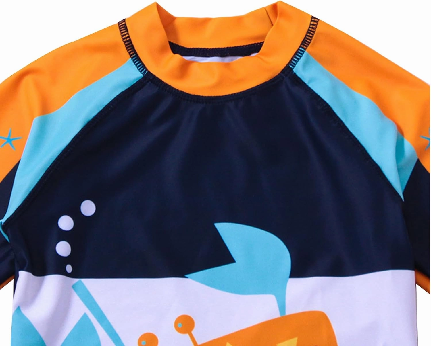 Toddler Swimsuit Boy 3 Piece Boys Swim Set Short Sleeve Boys Swim Shirt Boy Swim Trunks Rash Guard Bathing Suits
