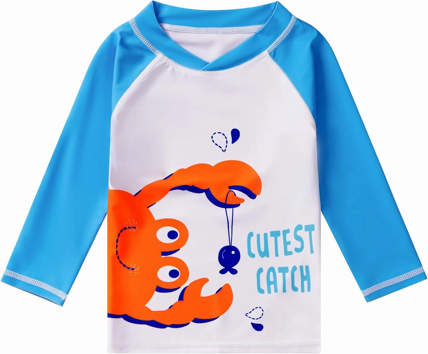 Toddlers and Baby Boys' 3-Piece Rashguard Sets Swimsuits Sets with Hat Surfing Swimwear Sunsuit UPF 50 