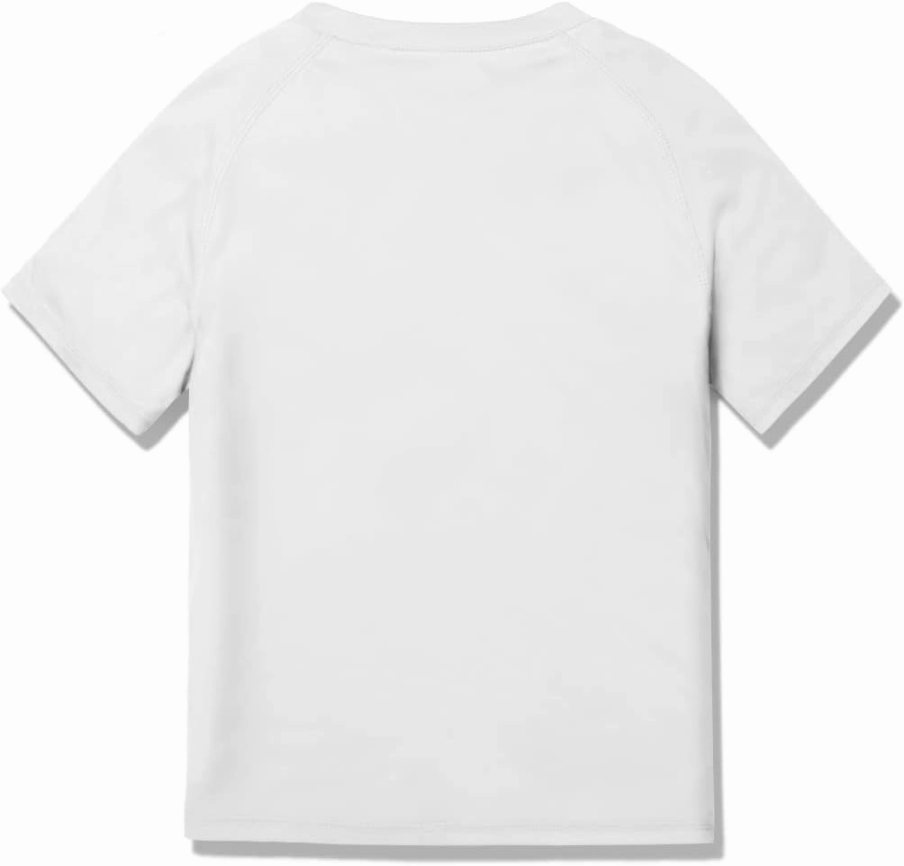 TSLA Youth Kids UPF 50  Short Sleeve, Aqua Water Swimsuit Top, UV/SPF Surf Swim Shirt