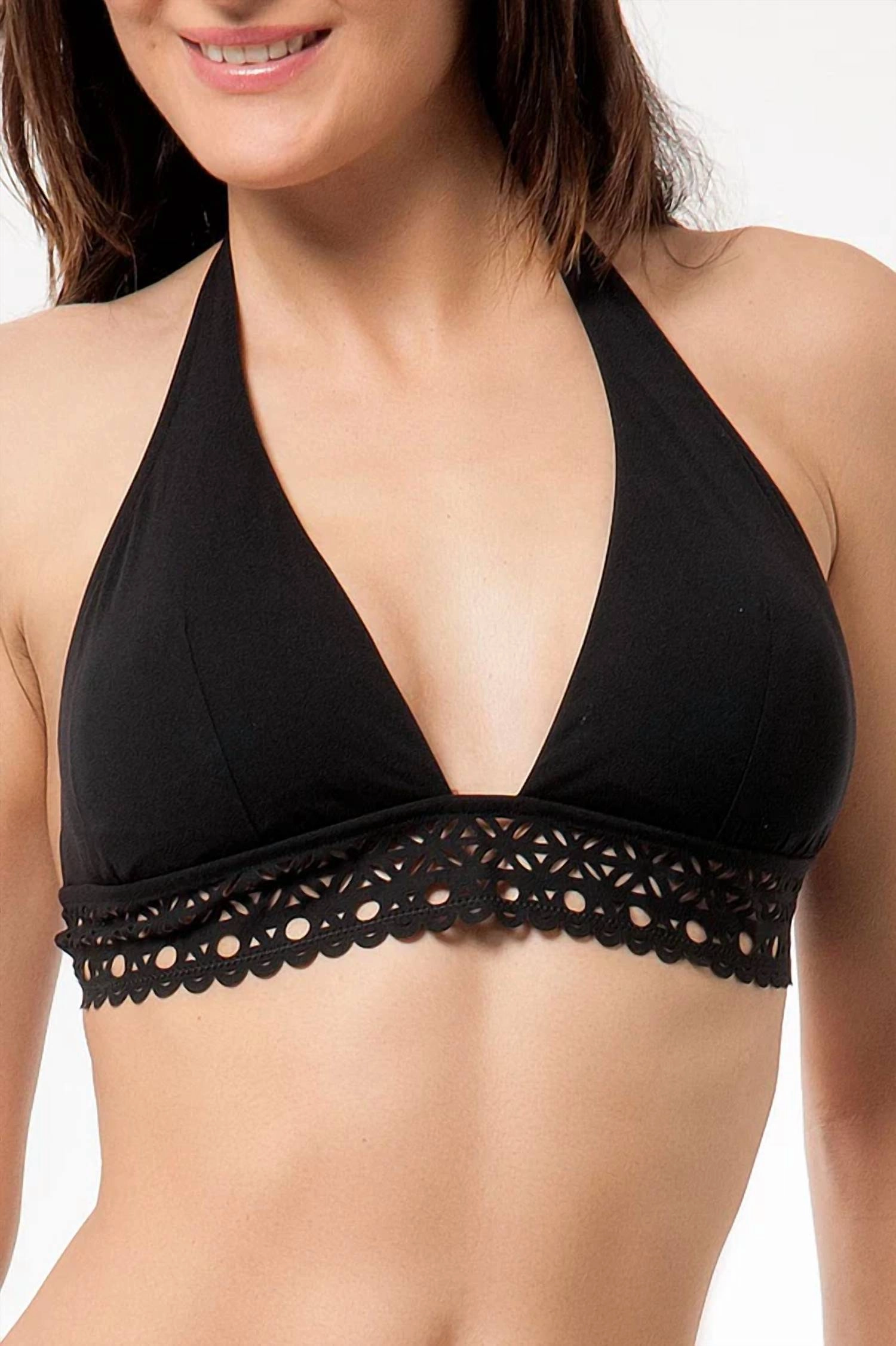 Two-Piece Swim Suit In Noir