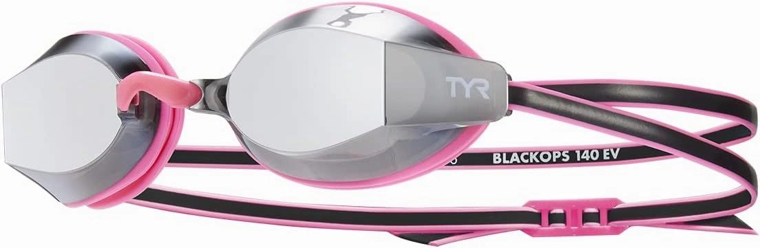 TYR Blackops 140 EV Racing Mirrored Swim Goggles Junior Fit