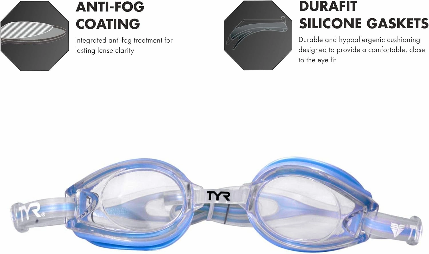 TYR Femme T-72 Petite Performance Goggle