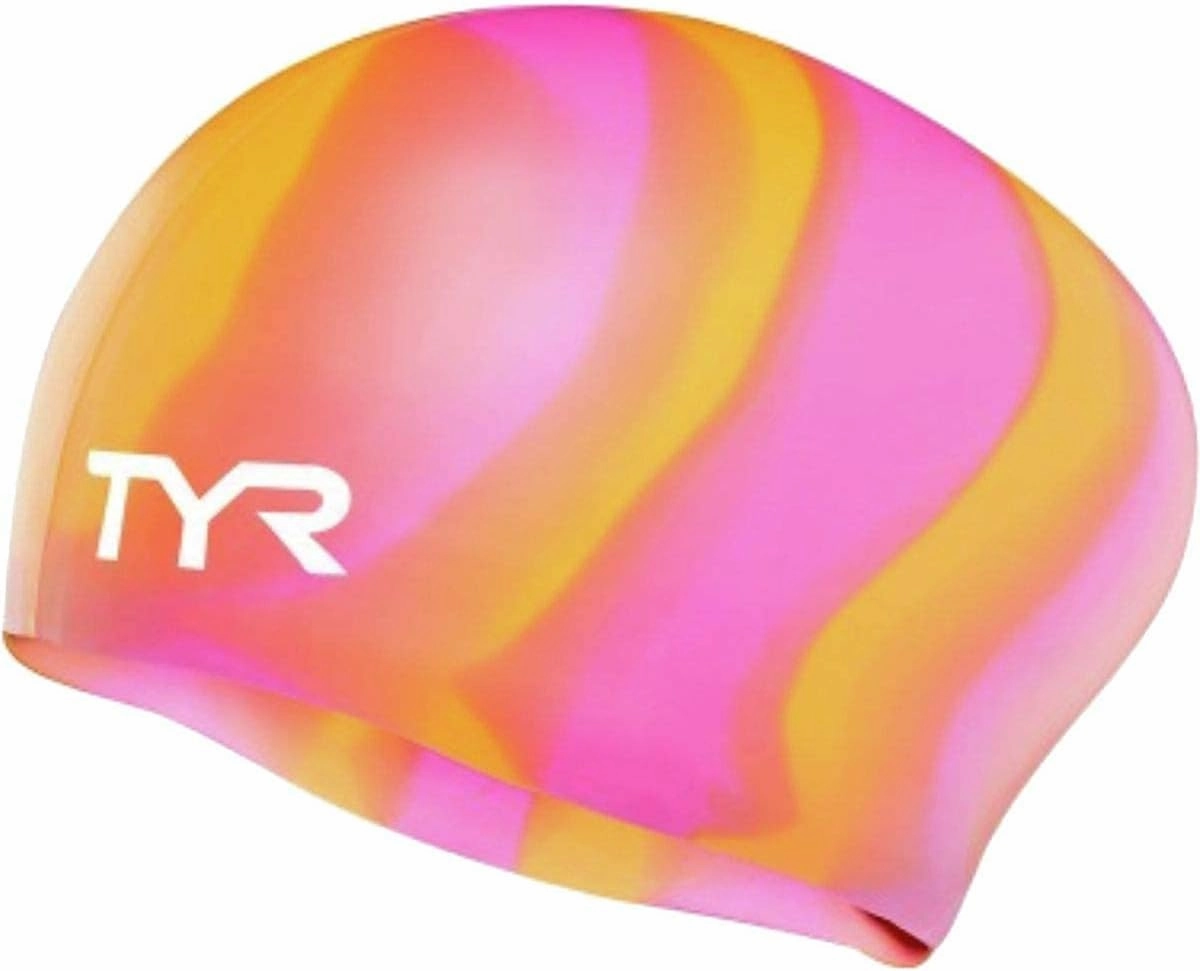 TYR Long Hair Silicone Cap Swim Cap