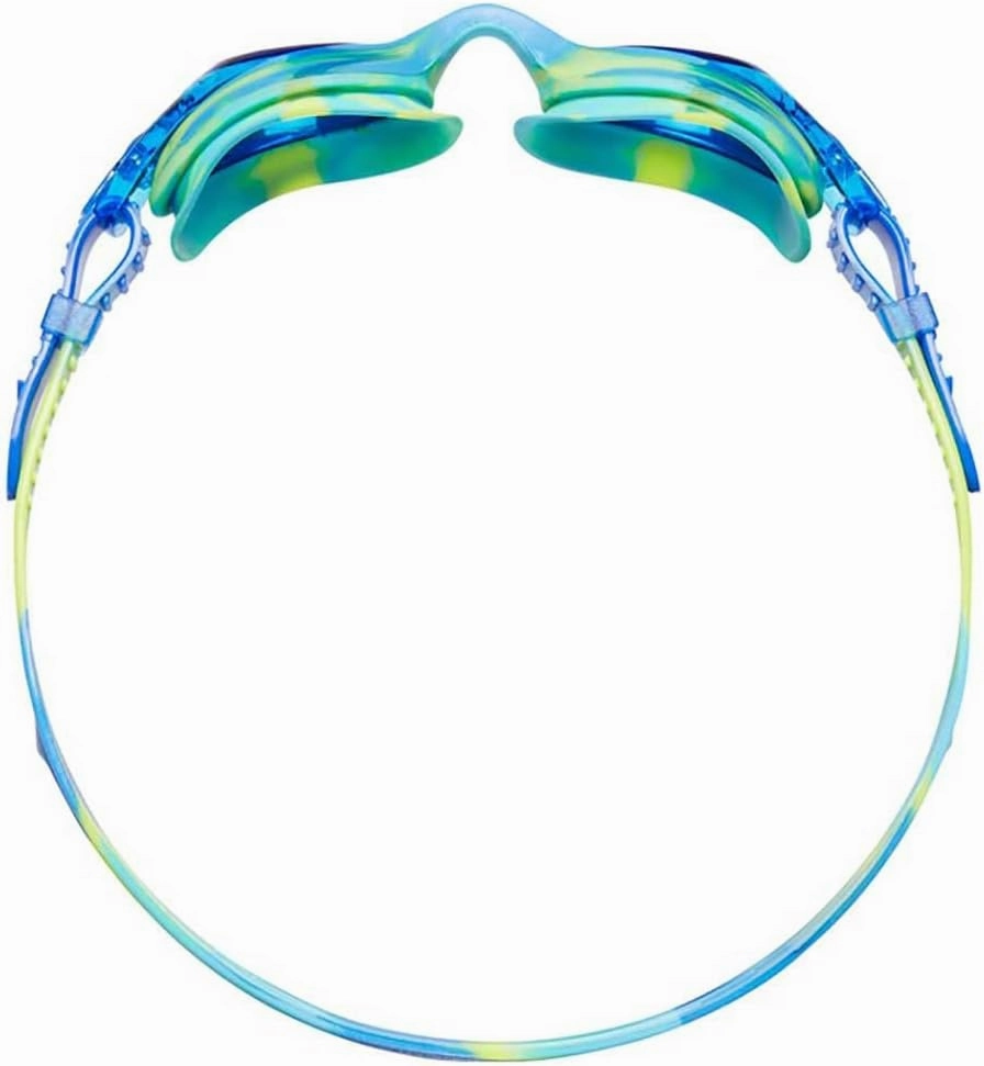 TYR Swimple Tie-Dye Kids' Swim Goggles - Non-Mirrored Swimming Goggles for Competitive Training and Recreation