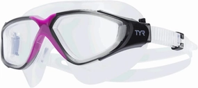 TYR unisex-adult Rogue Femme Swim Mask Adult Fit