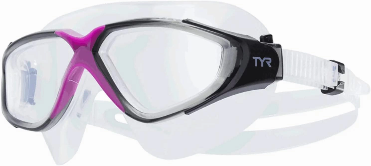 TYR unisex-adult Rogue Femme Swim Mask Adult Fit
