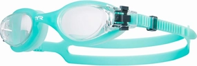 TYR Vesi Femme Goggles, Clear/Mint, One Size
