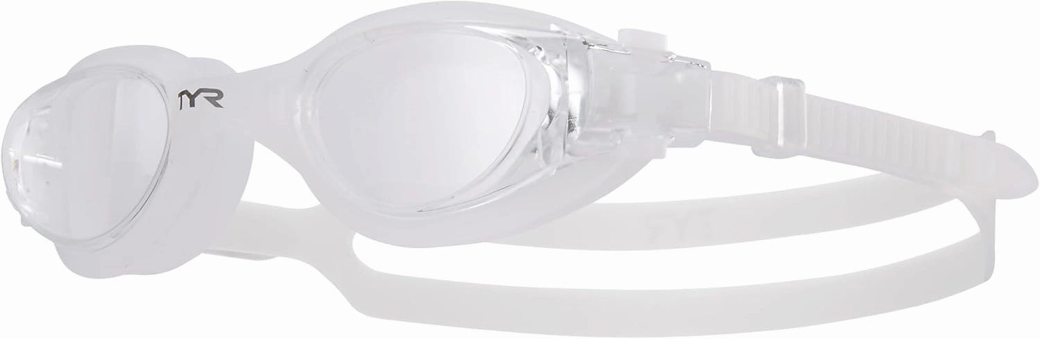 TYR Vesi Goggles, Smoke/Blue, One Size