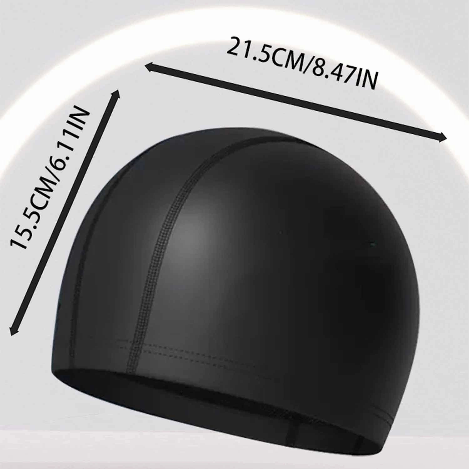 Unisex Swim Cap for Adult Non Slipping Long Hair Cloth Swim Hat for Swimming Cap for Women Men with Lucky Elegant Motifs of Jesus