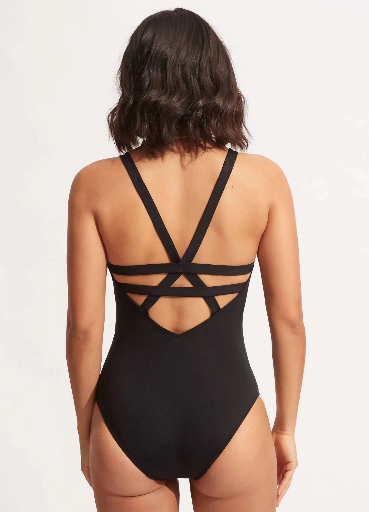 V One Piece In Black Deep