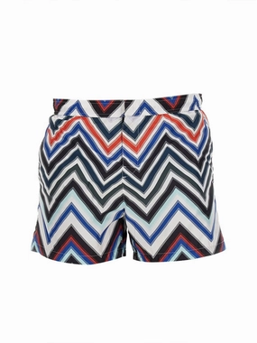 Vibrant Zigzag Pattern Swimsuit By Missoni