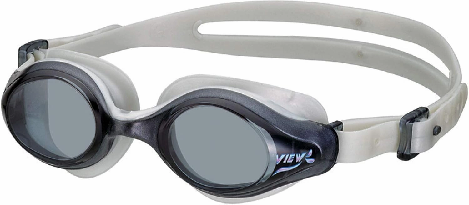 VIEW Swimming Gear V-820ASA Selene SWIPE Anti-Fog Swim Goggles, Black
