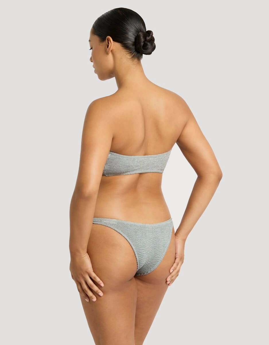 Vista Bikini Bottom Chrome Shimmer