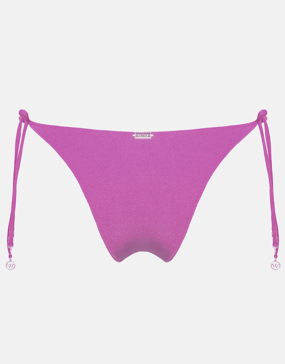 Viva Energy Tie Side Bikini Pant - Pink Flash
