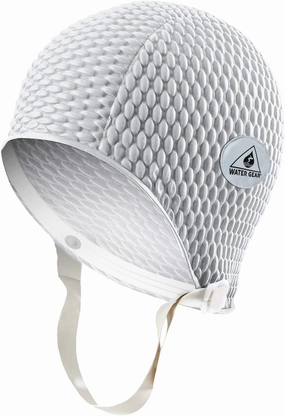 Water Gear Natural Rubber Swim Bubble Cap