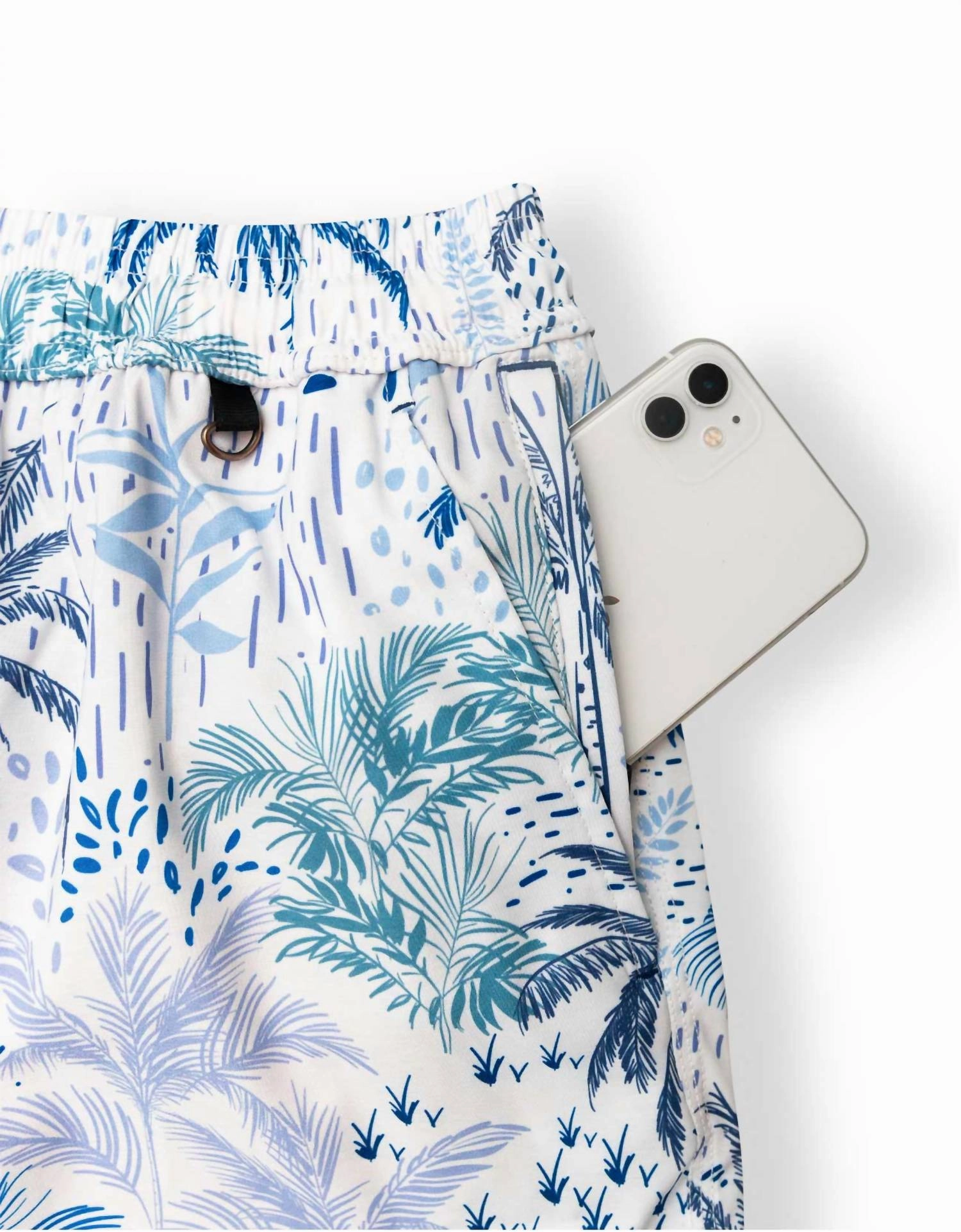 White Hot Tropics Swim Short