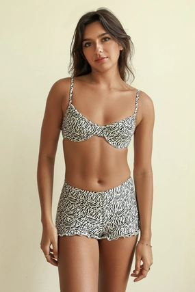 Wild Child Underwire Full Rebel Short Set