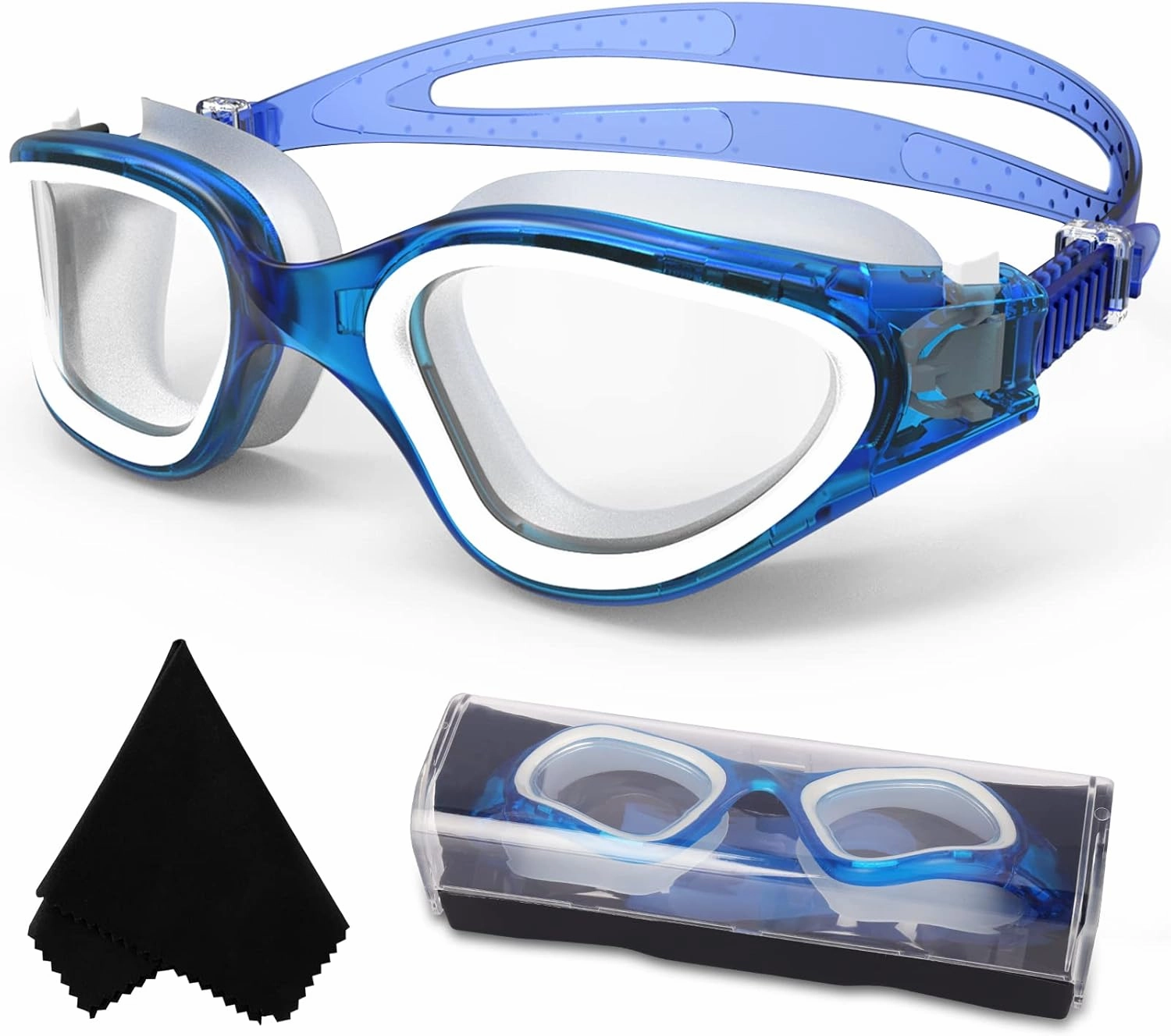 WIN.MAX Polarized Swimming Goggles Swim Pool Goggles Anti Fog Anti UV No Leakage Clear Vision for Men Women Adults Teenagers